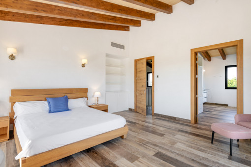 ...und Badezimmer en Suite