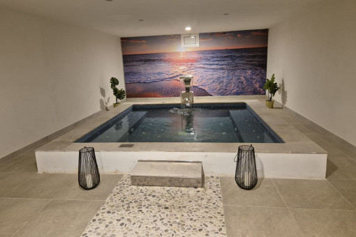 Spabereich im Untergeschoss