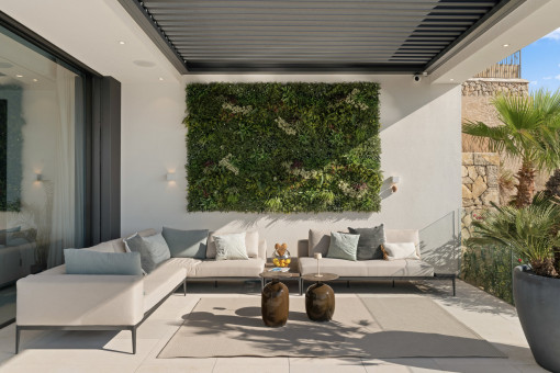 Gemütliche Chill-Out-Area