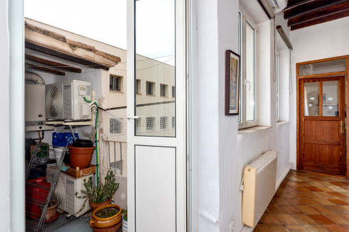 Mögliche kleine Terrasse