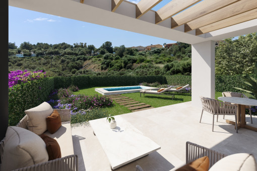 Exklusive Neubau Villen in Strandnähe in Cala Romàntica
