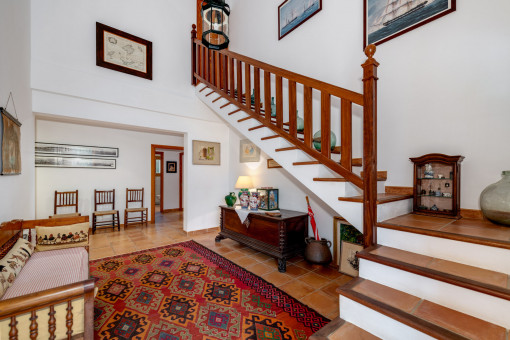 Lichtdurchfluteter Eingangsbereich 