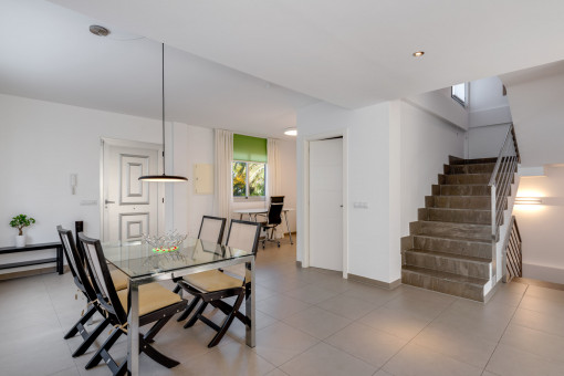 offener Wohn und Essbereich