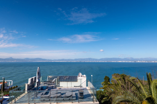 Dachterrasse mit Panoramablick