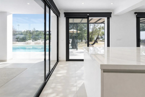 Blick von der Küche