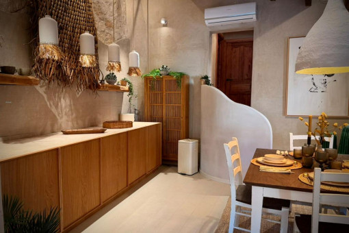 Offener Wohn und Essbereich