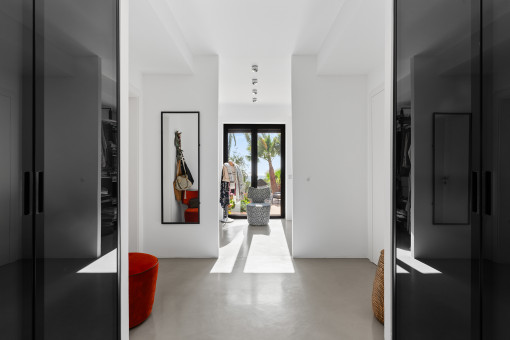 Umkleidebereich Hauptschlafzimmer