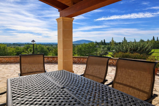 Terrasse mit Aussicht