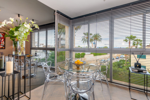 Essbereich mit Blick