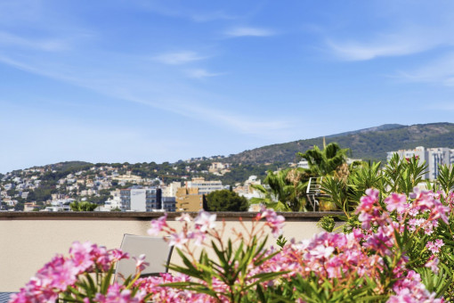 Terrasse Blick nach Illetes