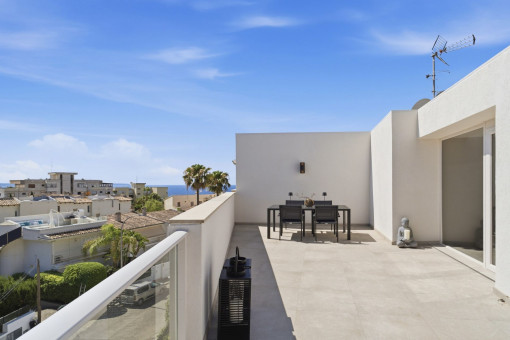 Große Dachterrasse