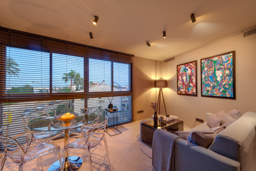 Gemütliches Lichtkonzept