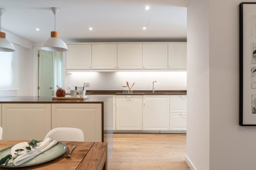 Offene moderne Küche 