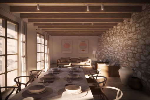 Ess- und Wohnbereich