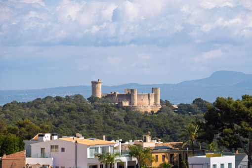 Blick auf das Castello Bellver