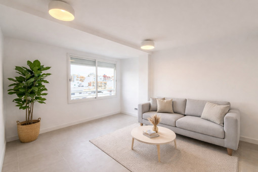 Modern renovierte Wohnung in Palma zur Langzeitmiete mit Parkplatz und Aufzug