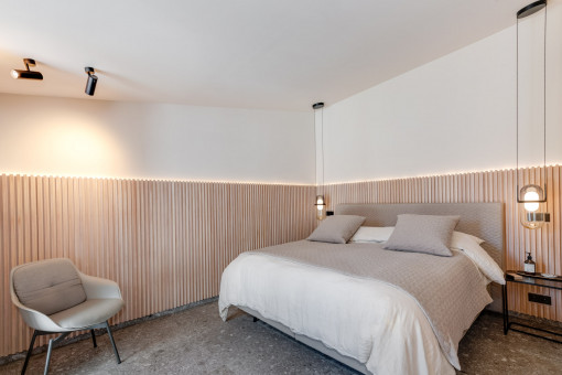 Schlafzimmer im Erdgeschoss 