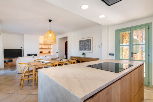 Offener Wohn-Essbereicht