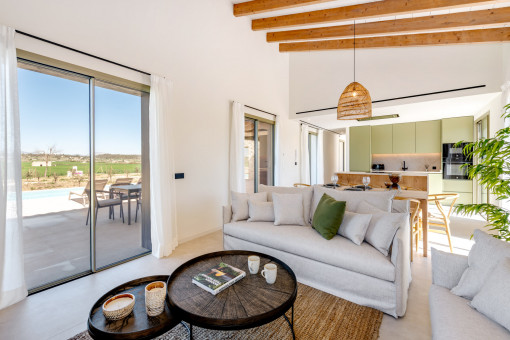 Offener Wohn-/Essbereich