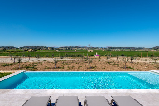 Blick auf das Tramuntanagebirge