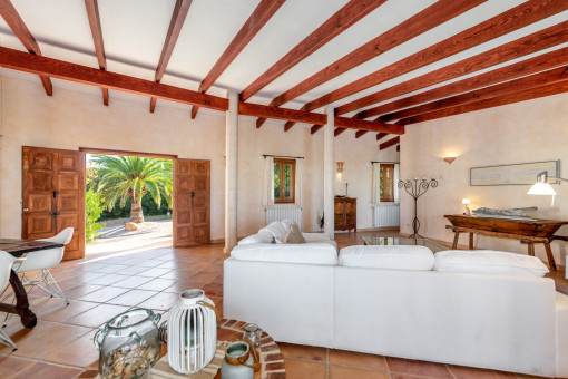 Blick zur Eingangstür