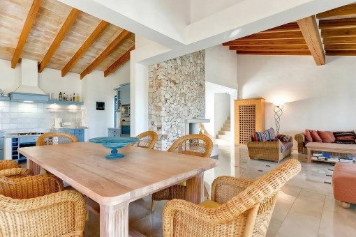 Ess- und Wohnbereich