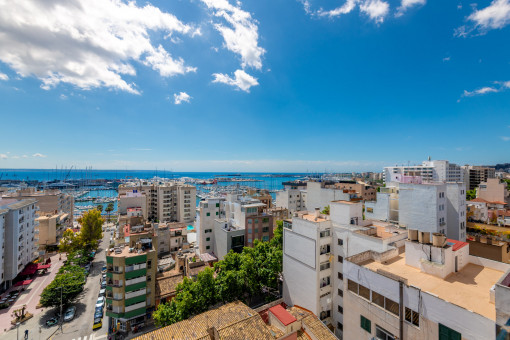 Weitblick über Palma bis zum Hafen