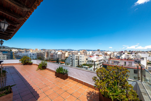 Penthouse mit umlaufender U Terrasse