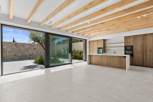 Großzügiges und offenes Wohndesign 