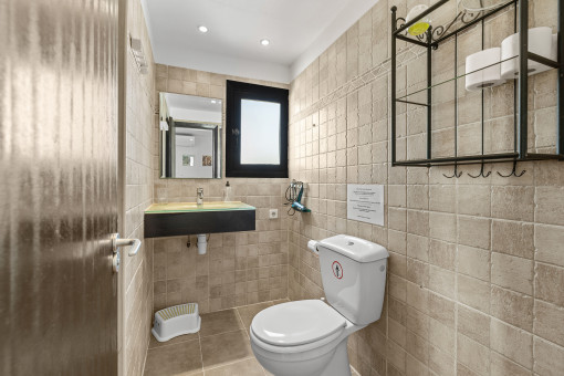 Badezimmer im Obergeschoss