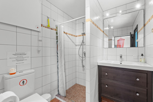 Badezimmer im Turm