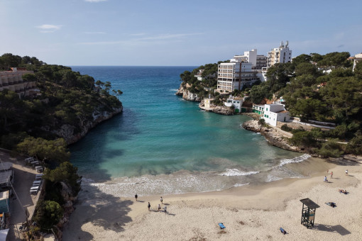 Strand Cala Santanyí wenige Meter entfernt