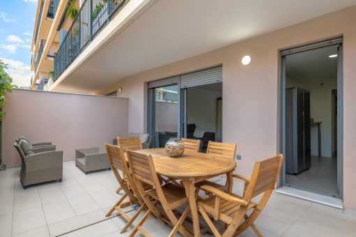 Private Terrasse