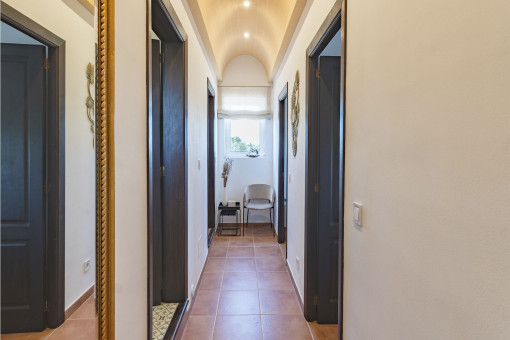 Flur zu den Schlafzimmern