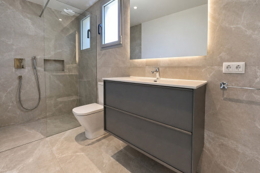 Badezimmer des dritten Schlafzimmers