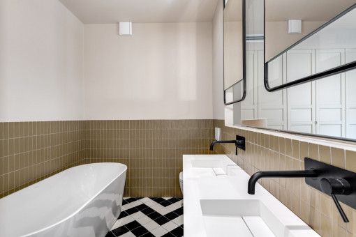 Stilvolles Badezimmer 