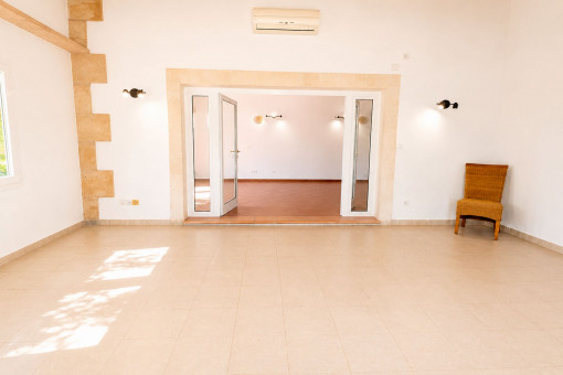 Blick ins Esszimmer