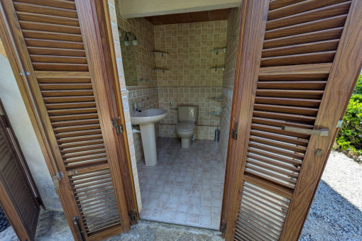 Außen-Badezimmer