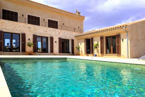 Luxusfinca mit Salzwasserpool nahe Algaida