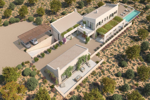 Schönes Grundstück mit Traumblick und Projekt nahe Cala Mandia