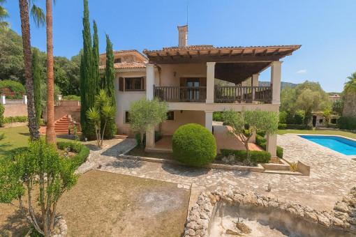 Komfortable, großzügige Villa mit Pool in ruhiger Lage und mit weitläufigem Blick in Sa Pobla bei Pollensa