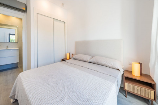 Doppelschlafzimmer mit Bad en Suite