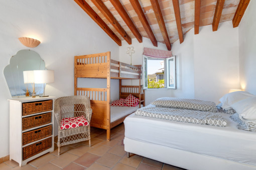 Eines der 4 Schlafzimmer 