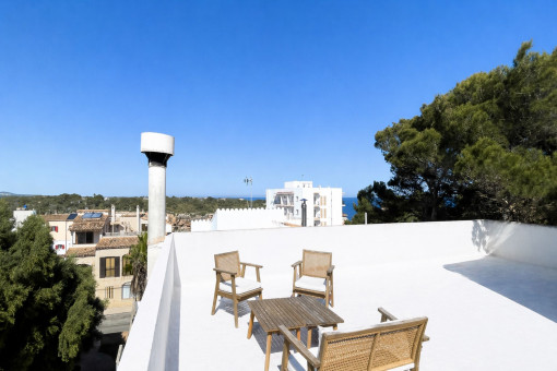 Dachterrassen mit Meerblick