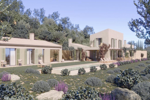 Einzigartiges Grundstück mit spektakulärem Meerblick und Bauprojekt in Manacor