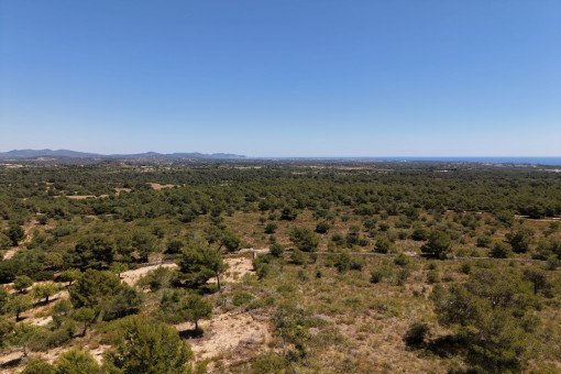 Weitblick über die Insel