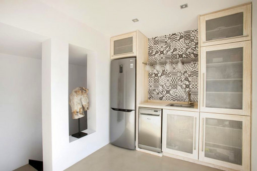 Küchenzeile im Gästeapartment