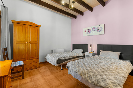 Zweites Schlafzimmer im Erdgeschoss
