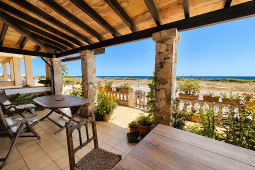 Einfamilienhaus mit unverbaubarem Meerblick auf Cabrera und großem Entwicklungspotenzial in Sa Ràpita