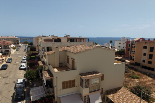 Attraktives Penthouse mit Meerblick und Strandnähe in Colonia St. Jordi